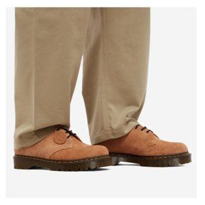 Dr. Martens  made in UK 1461 BEX Suede Oxford in Sandy Tan Tufted Suede MSRP$275
